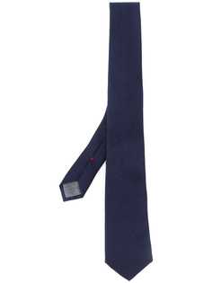 Brunello Cucinelli галстук с узором шеврон