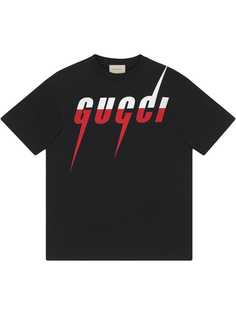 Gucci футболка с принтом Gucci Blade