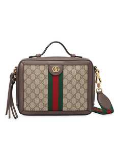 Gucci маленькая сумка на плечо Ophidia с узором GG