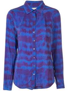 Nicole Miller tie-dye blouse