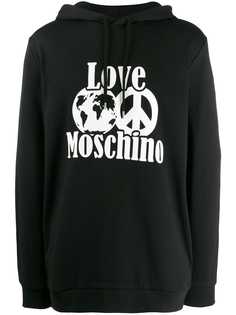 Love Moschino толстовка с принтом