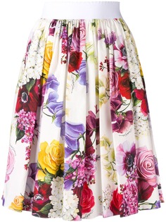 Dolce & Gabbana юбка с цветочным принтом