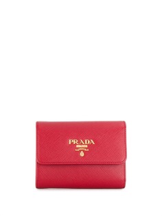 Prada бумажник с логотипом