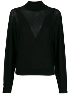 Alberta Ferretti джемпер фактурной вязки