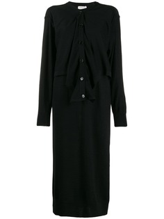 Lemaire layered knitted midi dress