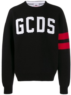 Gcds logo printed sweatshirt