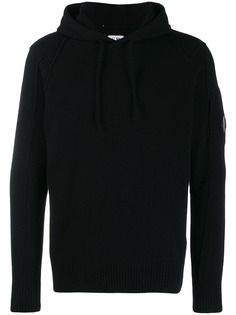 CP Company knitted hooded sweatshirt