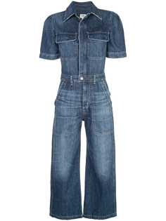 Citizens Of Humanity flared denim jumpsuit