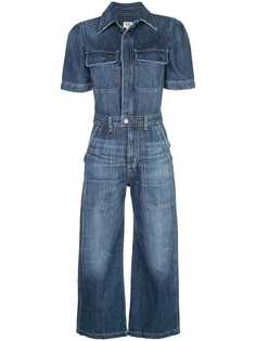 Citizens Of Humanity flared denim jumpsuit