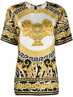 Versace baroque print blouse