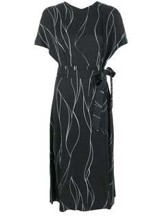 Equipment tie waist dress