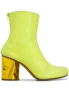 Maison Margiela crushed heel ankle boots