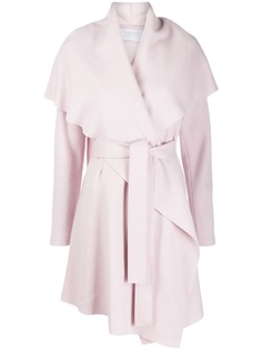 Harris Wharf London wrap front coat