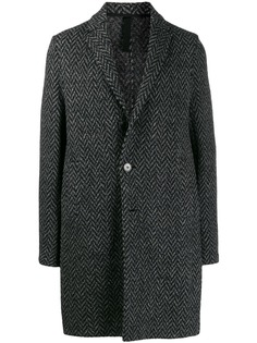 Harris Wharf London classic single-breasted coat