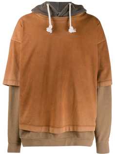 Maison Margiela layered hoodie