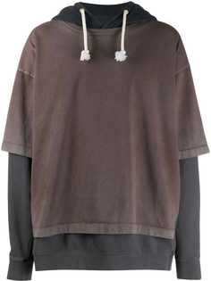 Maison Margiela layered hoodie