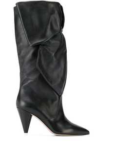 Attico ruched boots