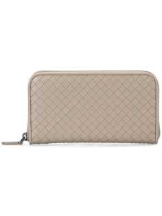 Bottega Veneta кошелек с плетеным узором