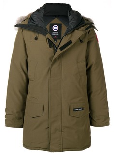 Canada Goose fur-trimmed hooded parka coat