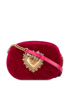 Dolce & Gabbana бархатная сумка на плечо Devotion