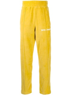 Palm Angels бархатные спортивные брюки