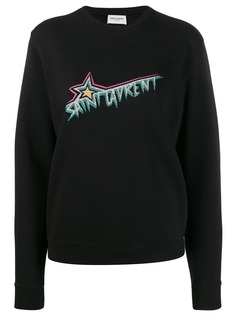 Saint Laurent толстовка с логотипом