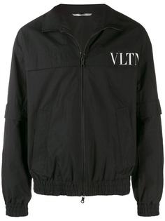 Valentino куртка-бомбер с логотипом VLTN