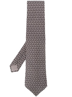 Hermès Pre-Owned галстук 2000-х годов с узором