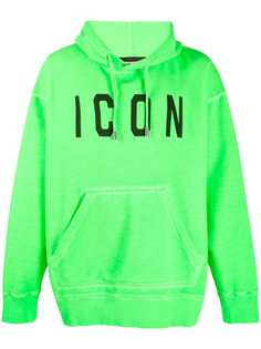 Dsquared2 худи с надписью Icon