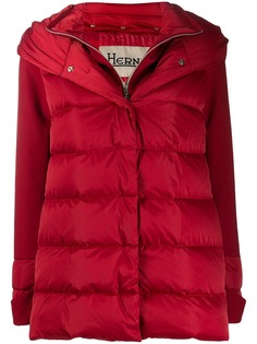 Herno layered puffer jacket