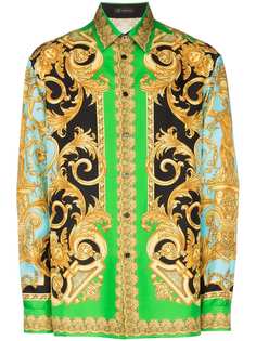 Versace Baroque print shirt