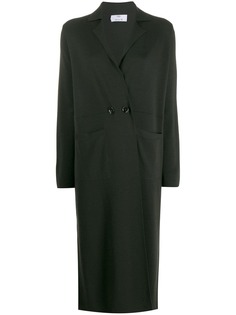 Allude long cardi-coat