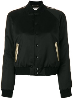 Saint Laurent куртка-бомбер