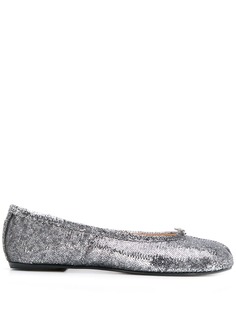 Maison Margiela Tabi sequin ballerina shoes