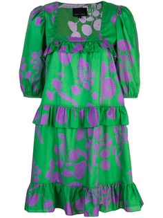 Cynthia Rowley платье свободного кроя Kuaii с оборками