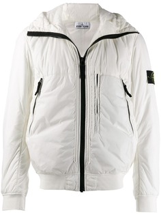 Stone Island logo padded jacket