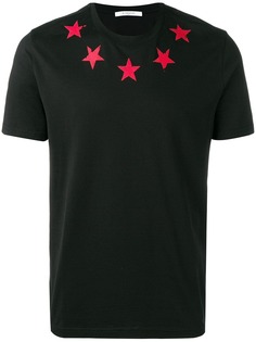 Givenchy футболка с принтом звезд