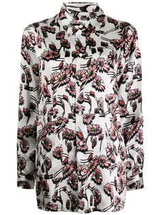 Mm6 Maison Margiela floral print shirt