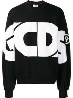 Gcds logo print sweatshirt