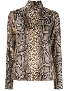 Victoria Beckham snake print top