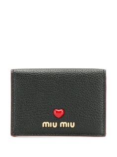 Miu Miu декорированный картхолдер