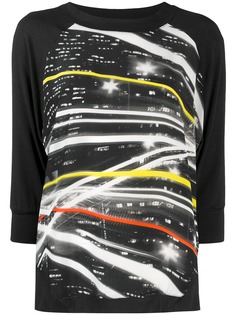 Ultràchic graphic knitted top