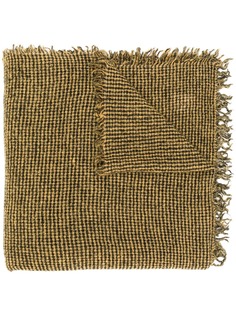 Faliero Sarti fringed knit scarf