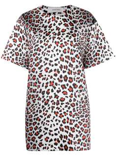 MarquesAlmeida leopard print T-shirt dress