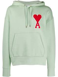 Ami Alexandre Mattiussi Hoodie With Big Ami Coeur Patch