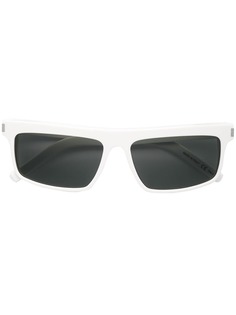 Saint Laurent Eyewear солнцезащитные очки в прямоугольной оправе