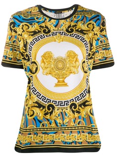 Versace lion baroque print T-shirt