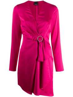 Pinko bow wrap dress