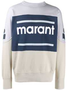 Isabel Marant свитер Gallianh с логотипом