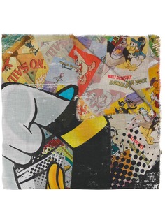 Faliero Sarti Disney all-over print scarf